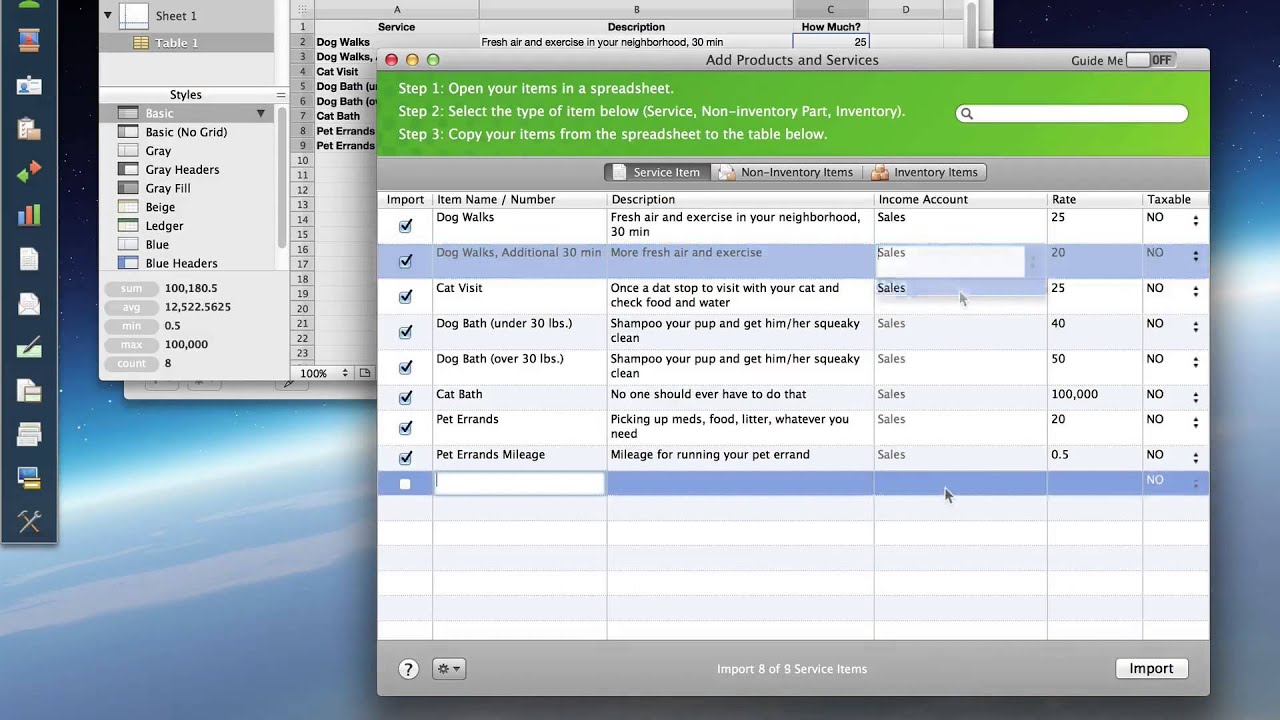 can quickbooks for mac open a csv file